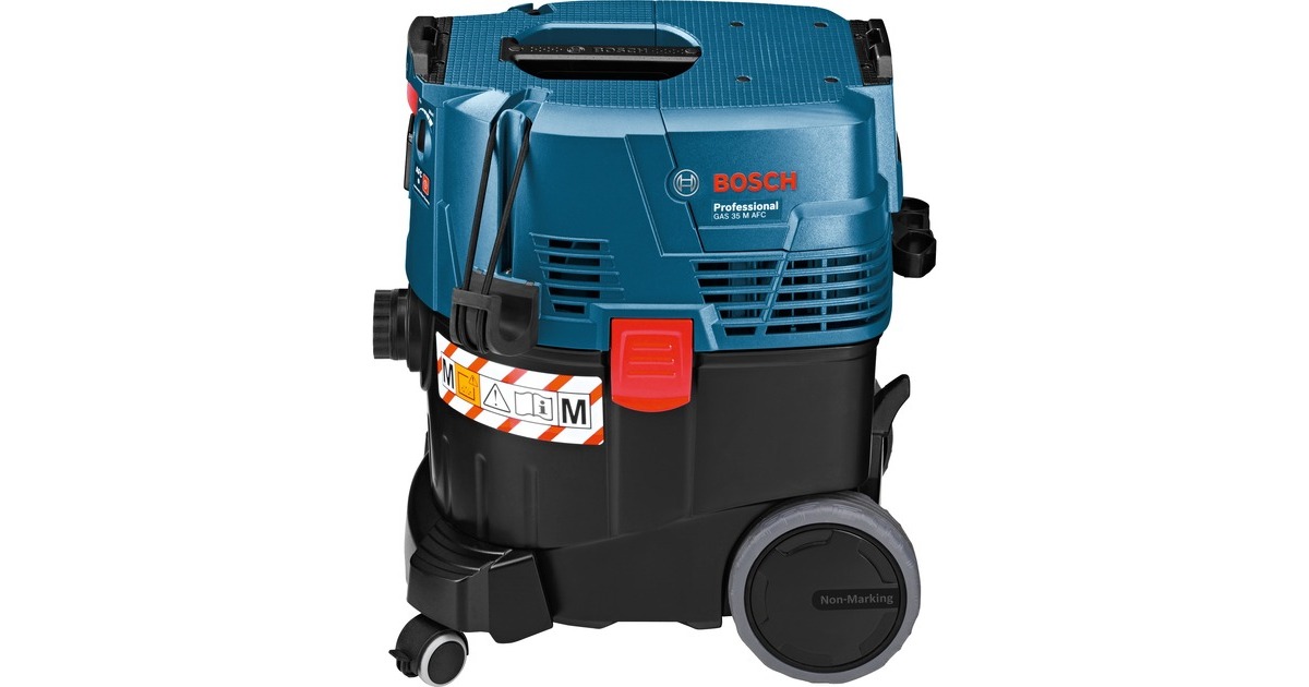 Bosch Professional GAS 35 M AFC Professional Noir, Bleu 35 L 1380 W,  Aspirateur sec/humide Bleu, Sec&humide, Noir, Bleu, M, 35 L, 19,2 L, 74 L/s