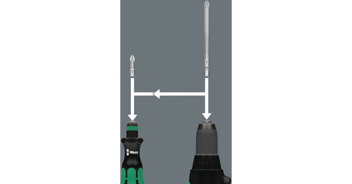 816 RA Tournevis à cliquet, 1/4 x 142 mm WERA 05051461001