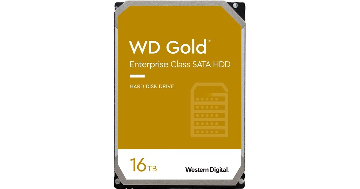 WD Gold WD161KRYZ - disque dur - 16 To - SATA 6Gb/s (WD161KRYZ)