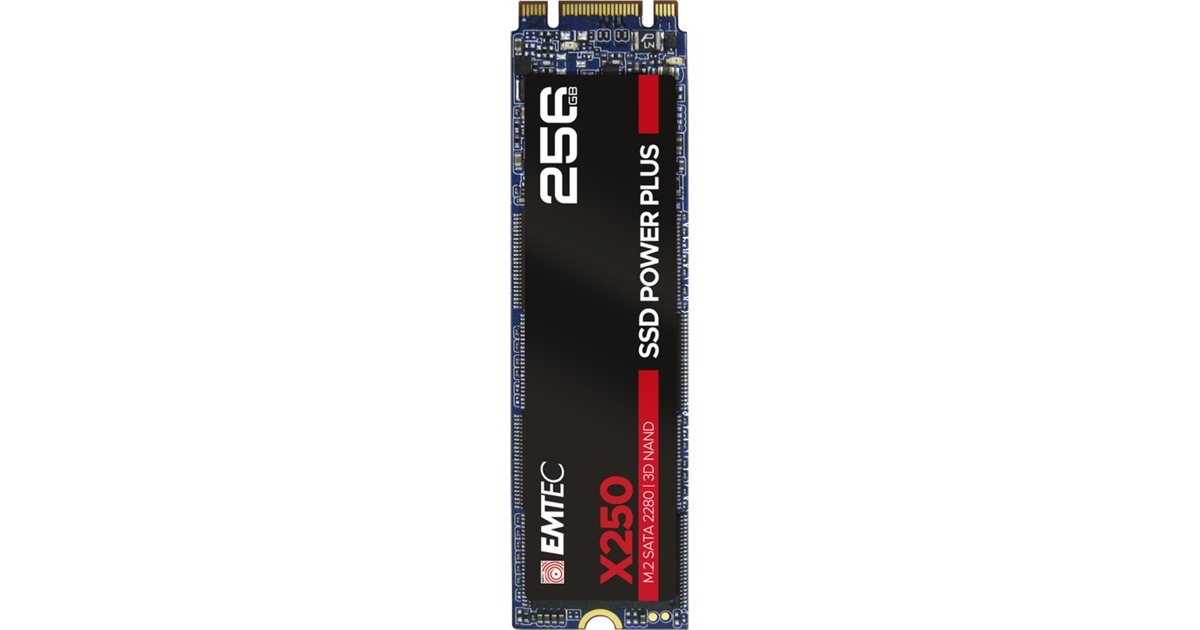 Disque Dur SSD M2 SATA- EMTEC 256Go Neuf - PC MARKET CI