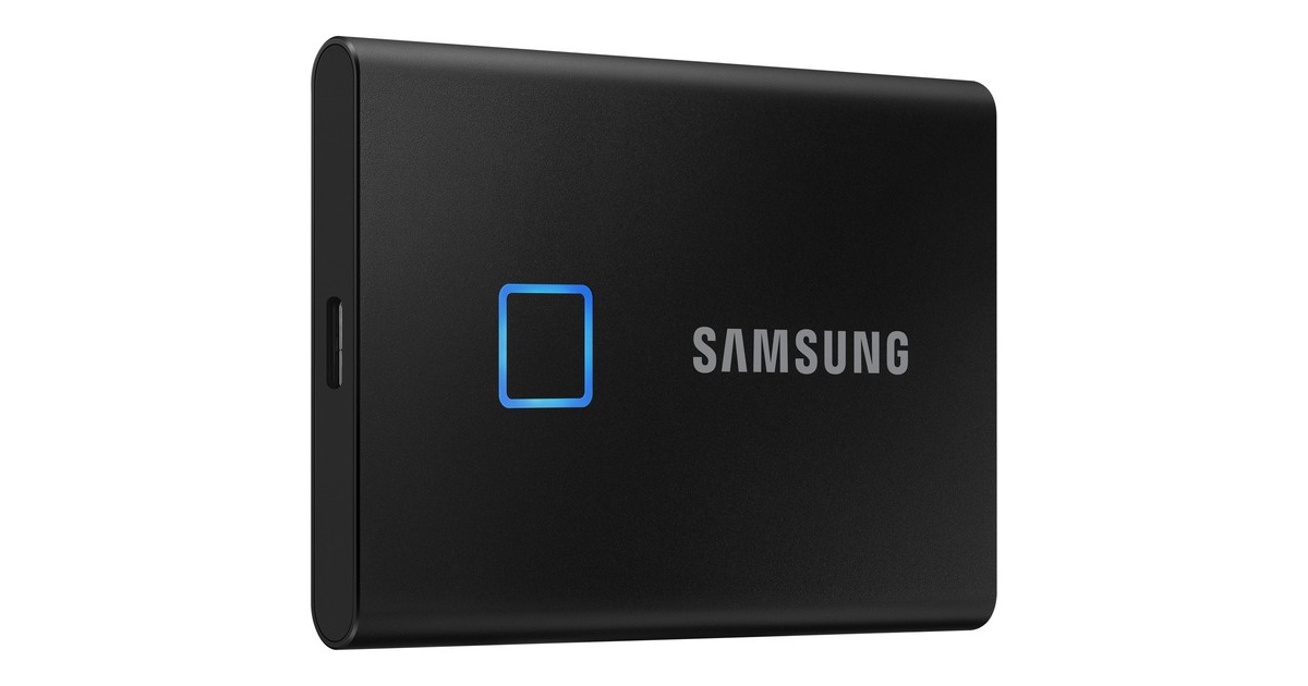 Disque SSD externe Samsung T7 Touch - 2 To - Argent