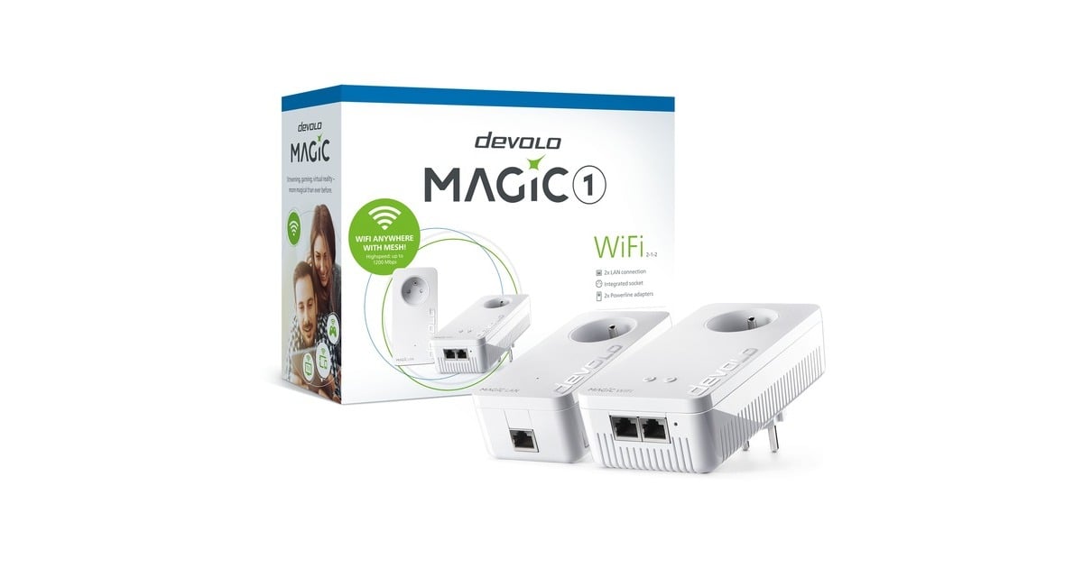 DEVOLO CPL Magic 1 WiFi mini Extension - 1200 Mbit/s - La Poste