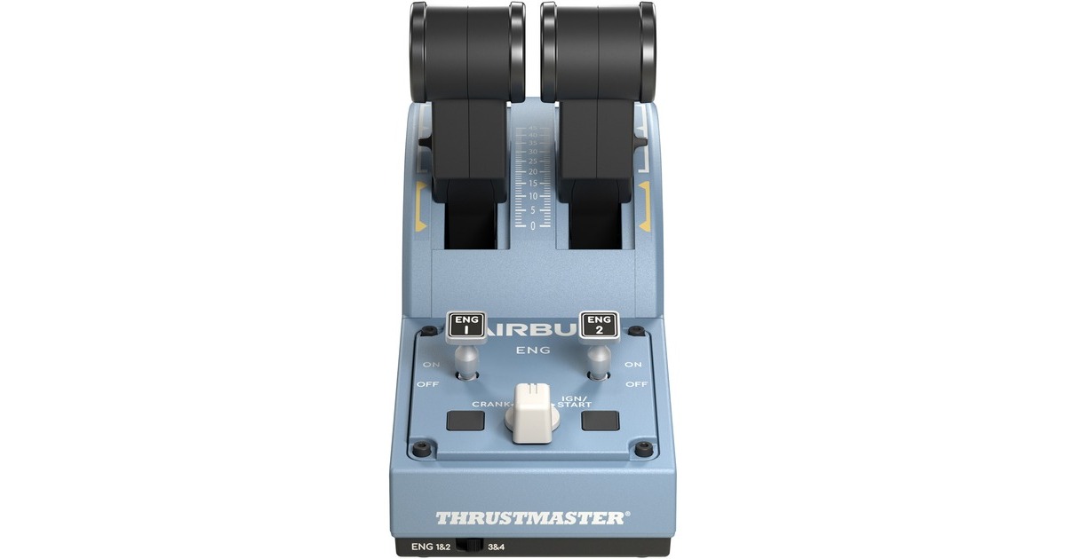 Thrustmaster Airbus Edition Noir, Bleu USB Joystick Analogique
