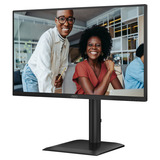 AOC 24E4CV 23.8" Moniteur Noir, 1x DisplayPort, 1x HDMI, 1x USB-C, 4x USB-A, 1x RJ-45, 120 Hz