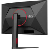 AOC C27G4Z2 27" Moniteur gaming incurvé  Noir/Rouge, HDMI, DisplayPort, 260 Hz OC
