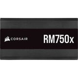 Corsair RM750x (2021), 750 Watt alimentation  Noir, 750 W, 100 - 240 V, 47 - 63 Hz, 10 - 5 A, 150 W, 750 W