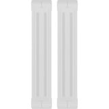 Corsair iCUE LINK QX140 RGo 140mm PWM Fans Starter Kit - Wit, Ventilateur de boîtier Blanc