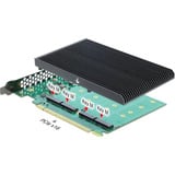 DeLOCK Carte PCI Express > 4x M.2 internes, Contrôleur 