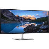 Dell UltraSharp U4025QW 39.7" 4K Ultra HD Moniteur UltraWide incurvé Argent, 1x DisplayPort, 1x HDMI, 3x USB-C, 5x USB-A, 2x Thunderbolt, 1x RJ-45, 120 Hz