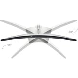 Dell UltraSharp U4025QW 39.7" 4K Ultra HD Moniteur UltraWide incurvé Argent, 1x DisplayPort, 1x HDMI, 3x USB-C, 5x USB-A, 2x Thunderbolt, 1x RJ-45, 120 Hz