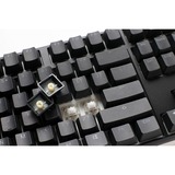 Ducky One 3 Classic, clavier Noir/Blanc, Layout États-Unis, Cherry MX Brown, LED RGB, Double-shot PBT, Hot-swappable, QUACK Mécanique