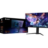 GIGABYTE AORUS FO32U2P 31.5" 4K UHD Moniteur gaming  Noir, 2x HDMI, 1x DisplayPort, USB-C, USB-A, USB-B, 240 Hz, QD OLED