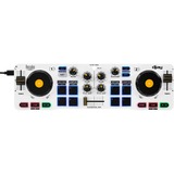 Hercules DJControl Mix, Table de mixage Blanc, Bluetooth