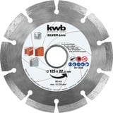 KWB Set Disques de coupe diamantés 125mm, 3 pièces, Disque de coupe 