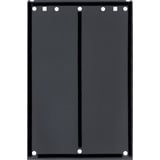 Lian Li A3-3WD, Panneau avant Noir/bois