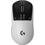 Logitech PRO X2 SUPERSTRIKE Wireless, Souris gaming Blanc/Noir, 100 - 44.000 dpi