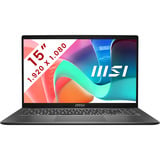 MSI Modern 15 (F1MXG-1034BE) 15.6" PC portable  Gris | Core 5 120U | Iris Xe Graphics | 16 Go | SSD 1 To