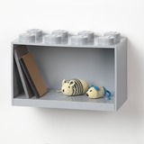 Room Copenhagen Étagère en briques LEGO, 8 plots Gris clair