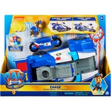 Spin Master VÉHICULE TRANSFORMABLE CHASE-city cruiser transformable 2 en 1 avec moto, Modèle réduit de voiture (avec figurine de collection)