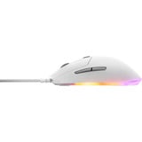 SteelSeries Rival 3 Gen 2, Souris gaming Blanc, 8 500 ppp, RGB