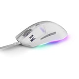 SteelSeries Rival 3 Gen 2, Souris gaming Blanc, 8 500 ppp, RGB