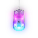 SteelSeries Rival 3 Gen 2, Souris gaming Blanc, 8 500 ppp, RGB