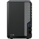 Synology DiskStation DS225+, NAS Noir, 1x LAN 1 GbE, 1x LAN 2,5 GbE, 2x USB 3.2 Gen 1