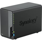 Synology DiskStation DS225+, NAS Noir, 1x LAN 1 GbE, 1x LAN 2,5 GbE, 2x USB 3.2 Gen 1