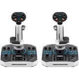 Thrustmaster Soldes 2 HOSAS Space Sim Duo, Manette de jeu Noir/Blanc