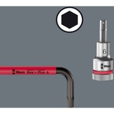 Wera 950/9 Hex-Plus Multicolore Jeu de clés à molette impériales, pouce, 9 pièces, Tournevis Noir, BlackLaser