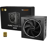 be quiet! Pure Power 13 M alimentation  modulaire 650 watt Noir, 1x 12V-2x6, 2x PCIe