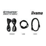 iiyama G-Master Black Hawk GB2741QSU-B1 27" Moniteur gaming  Noir, 144 Hz, HDMI, DisplayPort, USB, Audio