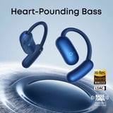 Anker Soundcore AeroFit 2 open-ear headset casque oreille ouverte Bleu, Bluetooth 5.4, IP55, 10h