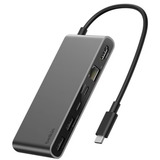 Belkin Belkin 8-poorts USB-C-hub met 2,5Gbit, Hub USB Gris