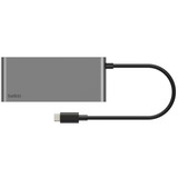 Belkin Belkin 8-poorts USB-C-hub met 2,5Gbit, Hub USB Gris
