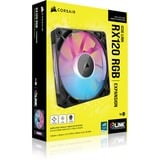 Corsair iCUE LINK RX120 RGB ventilateur de boîtier Noir, 120 x 120 x 25 mm, PWM