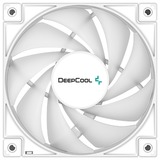 DeepCool FC120, Ventilateur de boîtier Blanc/transparent, Connecteur de ventilateur PWM à 3 branches et 4 broches
