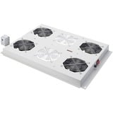 Digitus Ventilateur de toit pour armoire de serveur unique, Module de ventilation Gris, 4 ventilateurs