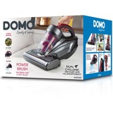 Domo Brosse électrique 'Mattress dust & mite killer' DO234S, Aspirateur à main Noir/rouge foncé