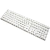 Ducky One 3 Classic White, clavier gaming Blanc/Argent, Layout BE, Cherry MX RGB Blue, LED RGB, ABS