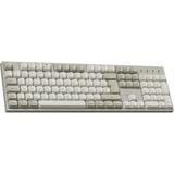 Keychron C2 Pro 8K-H1Z RGB clavier Beige, Layout BE (AZERTY), Keychron Super Red, 100%, Hot-swappable