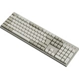 Keychron C2 Pro 8K-H1Z RGB clavier Beige, Layout BE (AZERTY), Keychron Super Red, 100%, Hot-swappable