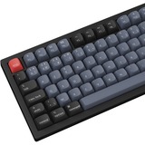 Keychron V6 Max-D3 QMK, clavier Noir, Layout BE, Gateron Jupiter Brown, RGB led, Hot-swappable, Bluetooth, 2.4GHz