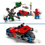 LEGO Marvel - La course-poursuite en moto: Spider-Man contre Docteur Octopus, Jouets de construction 76275