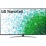 LG 65NANO816PA NanoCell TV, Téléviseur LED Argent, 3x HDMI, 2x USB, Optique, CI+, Bluetooth, LAN, WLAN, HDR, Dolby Vision