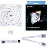 Lian Li UNI FAN TL 140 ventilateur de boîtier RGB  Blanc, 140 x 144 x 28 mm, PWM