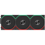 Lian Li UNI FAN TL FLEX ventilateurs de boîtier RGB  Noir, 3 pièces, 120 x 124 x 28 mm, PWM