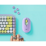 Logitech POP Keys - DAYDREAM, clavier Vert clair/jaune clair, Layout FR, GX Brown, Bluetooth