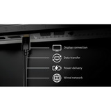 Philips 48.8" Moniteur UltraWide incurvé Noir/argent, 1x DisplayPort, 2x HDMI, 1x USB-C, 2x USB-A, 1x RJ-45