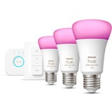Philips HUE White and Color Ambiance Kit de démarrage E27, Lampe à LED 2000K - 6500K, Dimmable